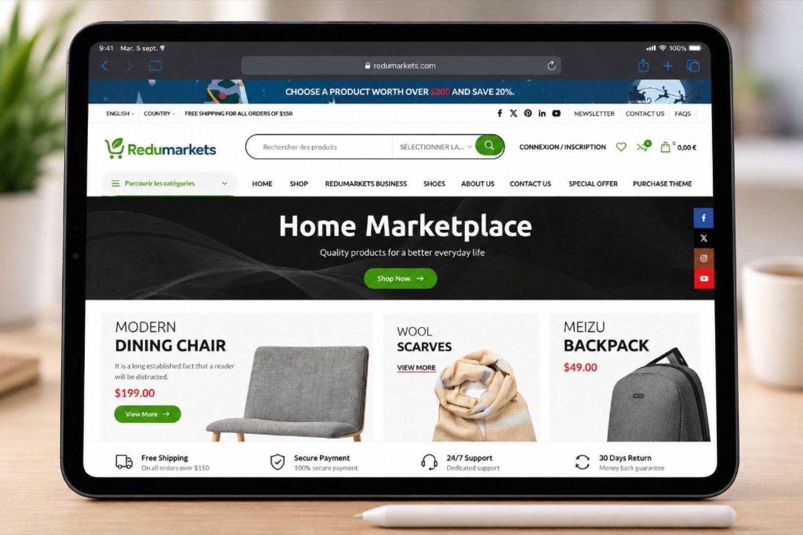 Redumarkets — marketplace e-commerce